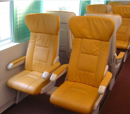 Κίνα Μαλακά καθίσματα λεωφορείων πολυτέλειας δέρματος ανθεκτικά, καθίσματα λεωφορείων πολυτέλειας συνήθειας για το τραίνο προμηθευτής
