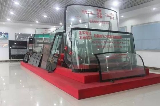 Κίνα Αντίκτυπου αντίστασης λεωφορείων ανεμοφρακτών γυαλιού πράσινος χρόνος οικονομικά ενεργής ζωής χρώματος μακροχρόνιος προμηθευτής